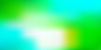 Light blue yellow vector abstract blur drawing