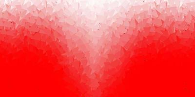 Light red vector gradient polygon design