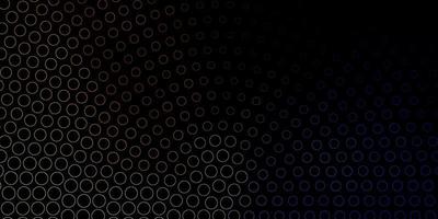 Dark Blue Yellow vector background with spots Abstract decorative design in gradient style with bubbles Pattern for wallpapers curtains
