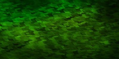 Dark Green vector pattern with polygonal style