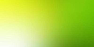 Light Green Yellow vector smart blurred template Abstract illustration with gradient blur design Smart design for your apps