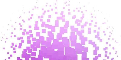 Fondo de vector rosa claro con rectángulos ilustración colorida con rectángulos degradados y cuadrados plantilla moderna para su página de destino