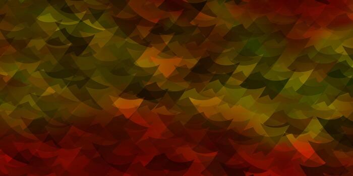 Light Orange vector texture with triangular style