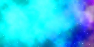 textura de vector azul rosa claro con hermosas estrellas ilustración colorida en estilo abstracto con patrón de estrellas degradado para páginas de destino de sitios web