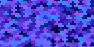 diseño vectorial de color púrpura claro con líneas rectángulos ilustración colorida con rectángulos degradados y plantilla de cuadrados para teléfonos móviles vector