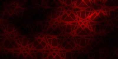 Dark Red vector pattern with lines triangles Modern gradient illustration with colorful triangles Pattern for booklets leaflets