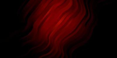 Dark Red vector background with bows Colorful illustration which consists of curves Pattern for ads commercials