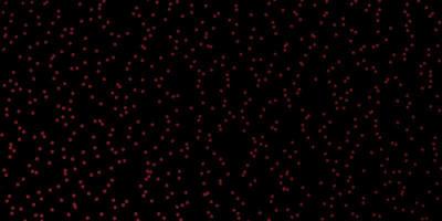 Dark Red vector template with neon stars Blur decorative design in simple style with stars Best design for your ad poster banner