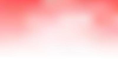 Light red vector blurred background