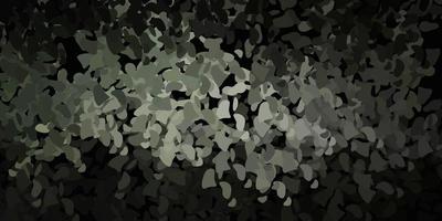 Light gray vector pattern with abstract shapes