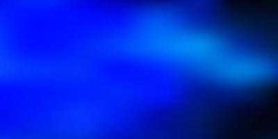 Dark blue vector blurred template