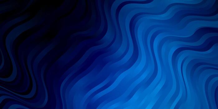 Light BLUE vector layout with curves Colorful geometric sample with gradient curves Template for your UI design