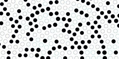 Dark BLUE vector layout with circle shapes Abstract colorful disks on simple gradient background Design for posters banners