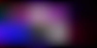 Dark Multicolor vector abstract blur texture