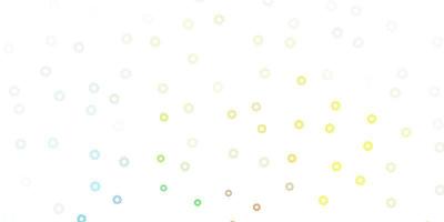 Light multicolor vector background with spots