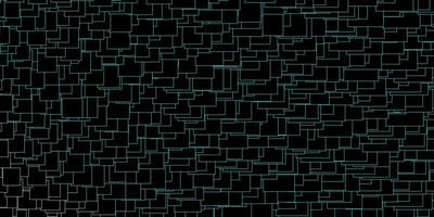 Dark Blue Green vector background in polygonal style Abstract gradient illustration with rectangles Modern template for your landing page