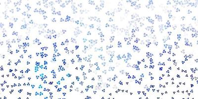 Light pink blue vector template with abstract forms