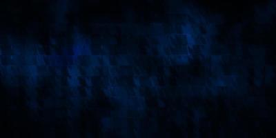 Dark BLUE vector layout with lines triangles