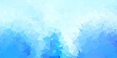 Light pink blue vector abstract triangle texture