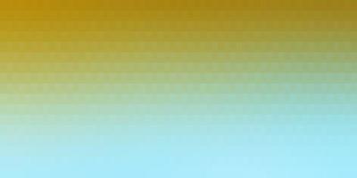 Light Blue Yellow vector backdrop with rectangles Abstract gradient illustration with colorful rectangles Pattern for commercials ads