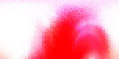 Light red vector poly triangle texture