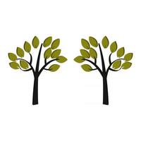 Tree Illustrated In Vector