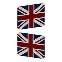 Great Britain Flag On Background vector