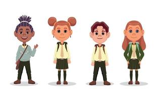 Back to School Character vector