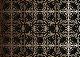 dark gold line geometric pattern vector