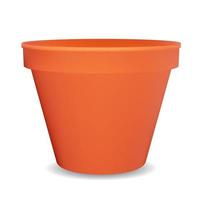 Realistic 3d flower pot. design element vector