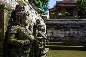 The Goa Gajah cave in Bali photo