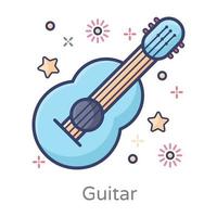 Guitar Musical Instrument vector