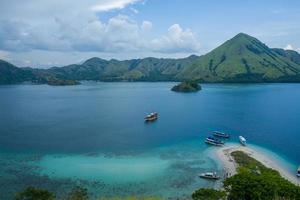 Flores Waterside near Labuan Bajo in Indonesia photo