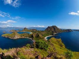 Padar Island in Flores in Indonesia photo