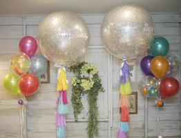 Birthday party background photo