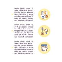 Social media communication concept line icons with text. PPT page vector template with copy space. Brochure, magazine, newsletter design element. Managment linear illustrations on white