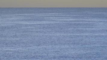 der friedliche blaue Pazifik.