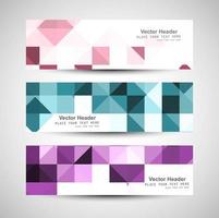 Abstract art template design vector