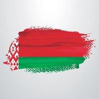 cepillo de bandera de bielorrusia
