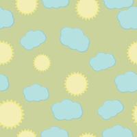 Seamless pattern baby  background vector