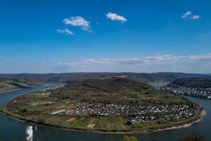 The city of Boppard at the German Rhine area photo