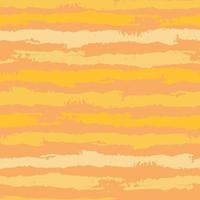 Vector yellow horizontal striped seamless pattern with brush strokes. Hand painted grange texture. Can be used for wallpaper, pattern fills, web page, surface textures, wrapping paper.
