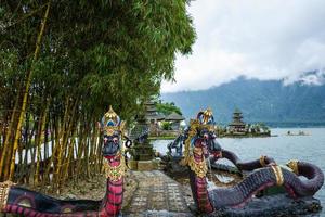 The Pura Ulun Danu Beratan Bedugul Temple in Bali photo