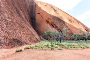 territorio del norte de uluru australia foto