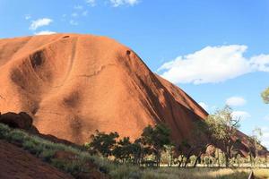 territorio del norte de uluru australia foto