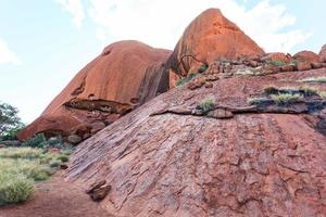 territorio del norte de uluru australia foto