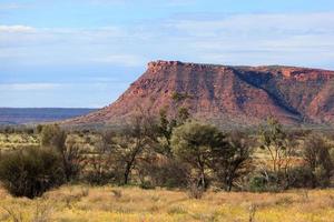 Kings Canyon desde el mirador del territorio del norte de Australia foto