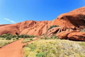 territorio del norte de uluru australia foto