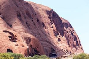 territorio del norte de uluru australia foto