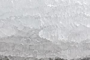 Fondo de hielo. la estructura del agua congelada. textura foto